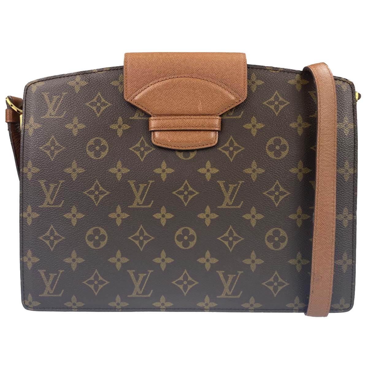 ルイ・ヴィトン モノグラム クルセル ブラウン ショルダーバッグ