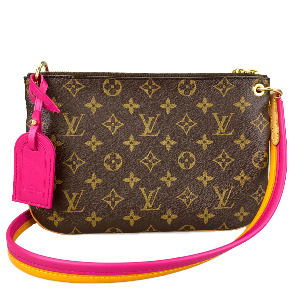 ルイ・ヴィトン モノグラム ロレッタ ブラウン ショルダーバッグ