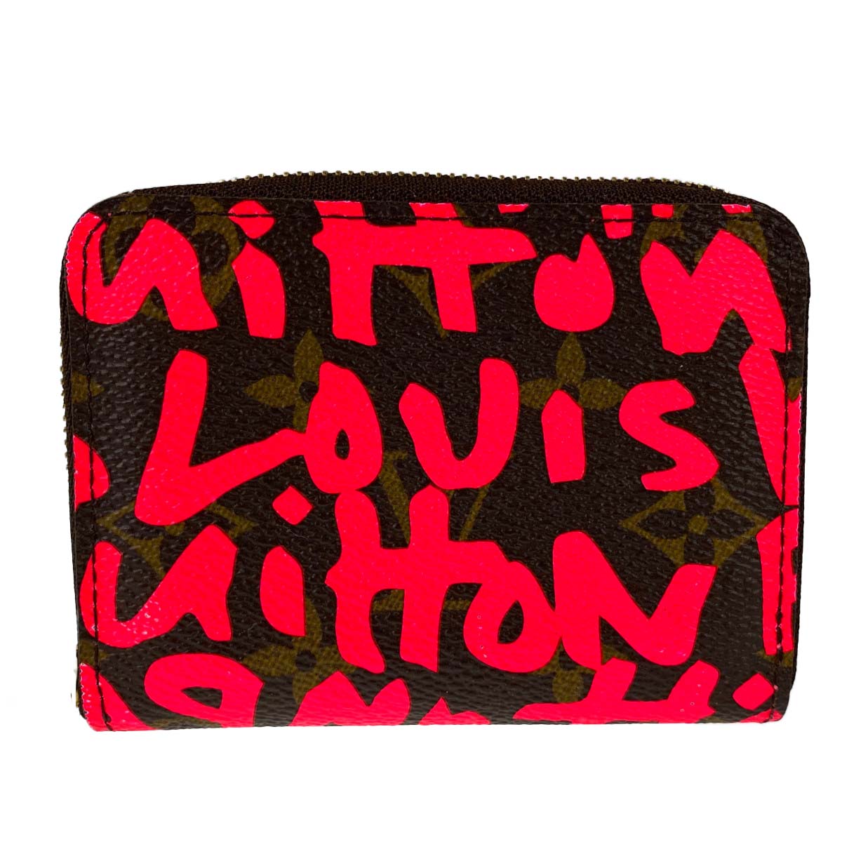 ルイ・ヴィトン モノグラム グラフィティ ジッピーコインパース フューシャ 財布