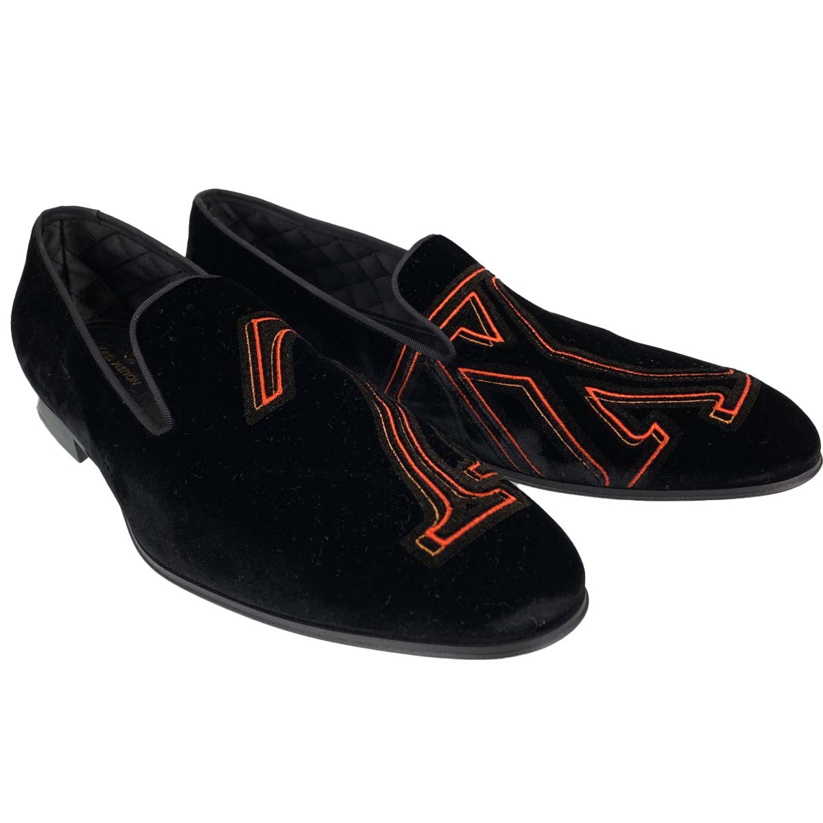 ルイ・ヴィトン ブラック ドライビングシューズ 