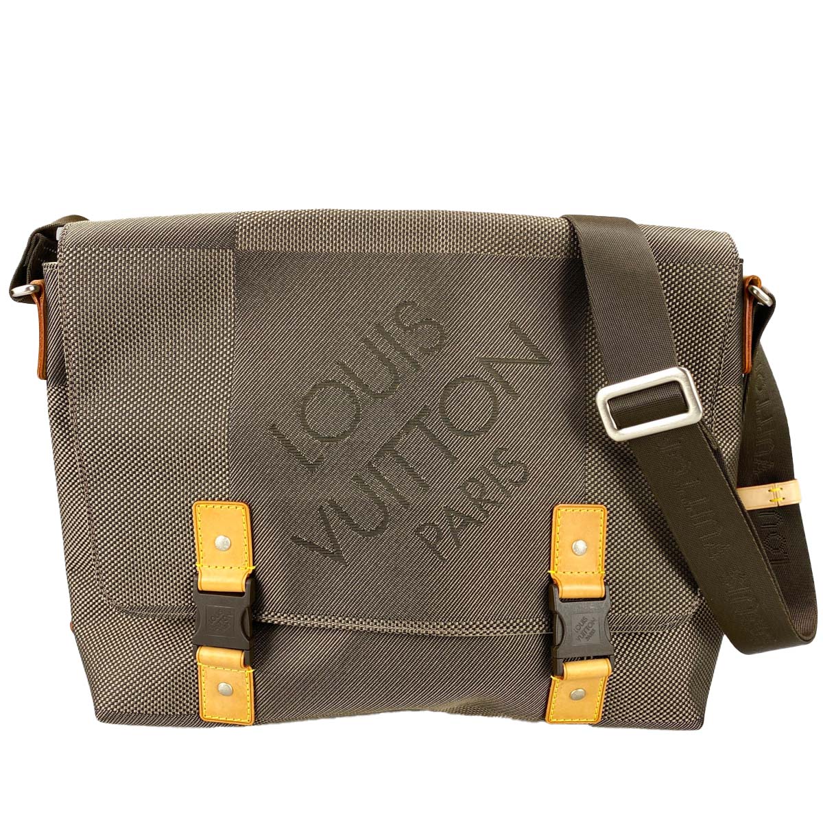 ルイ・ヴィトン ダミエ ジェアン ルー カーキ ショルダーバッグ