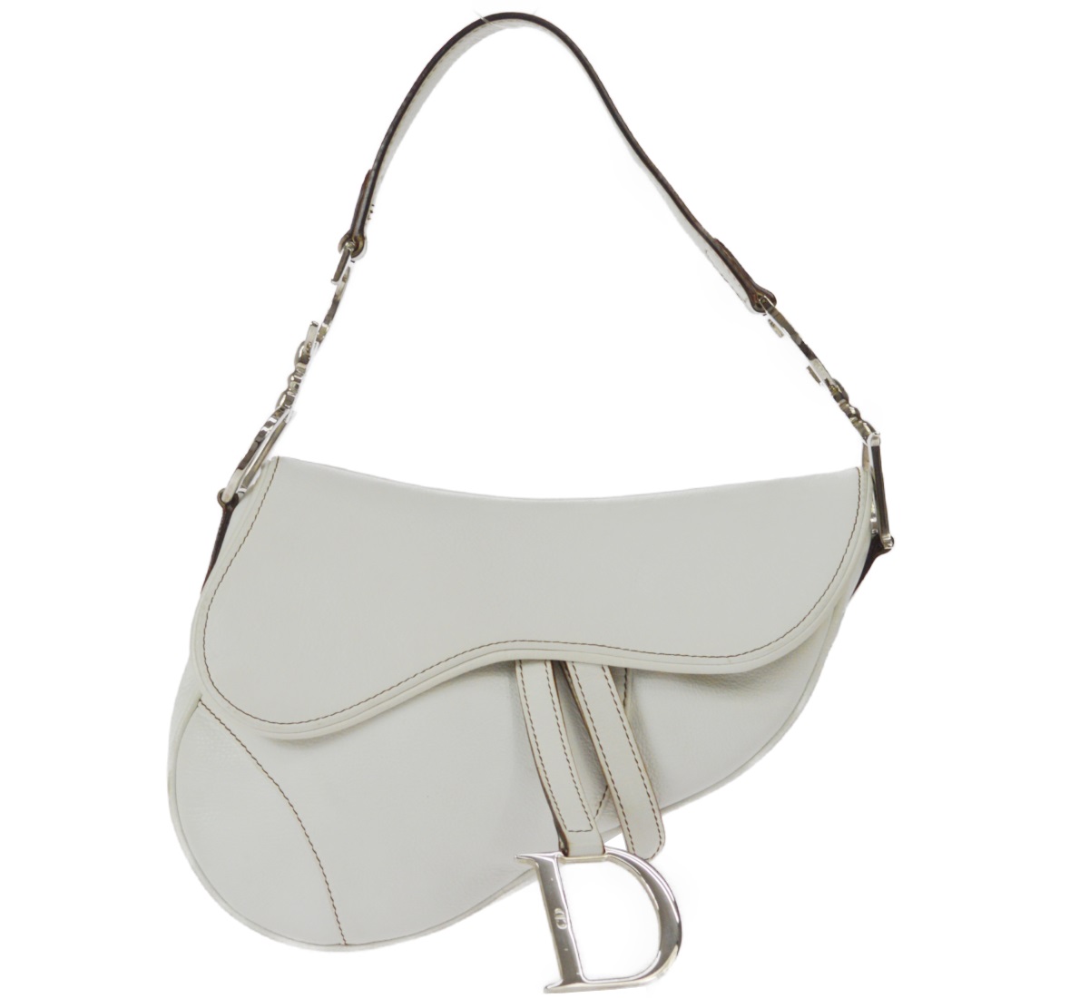 ディオール サドルバッグ レザー ハンドバッグ