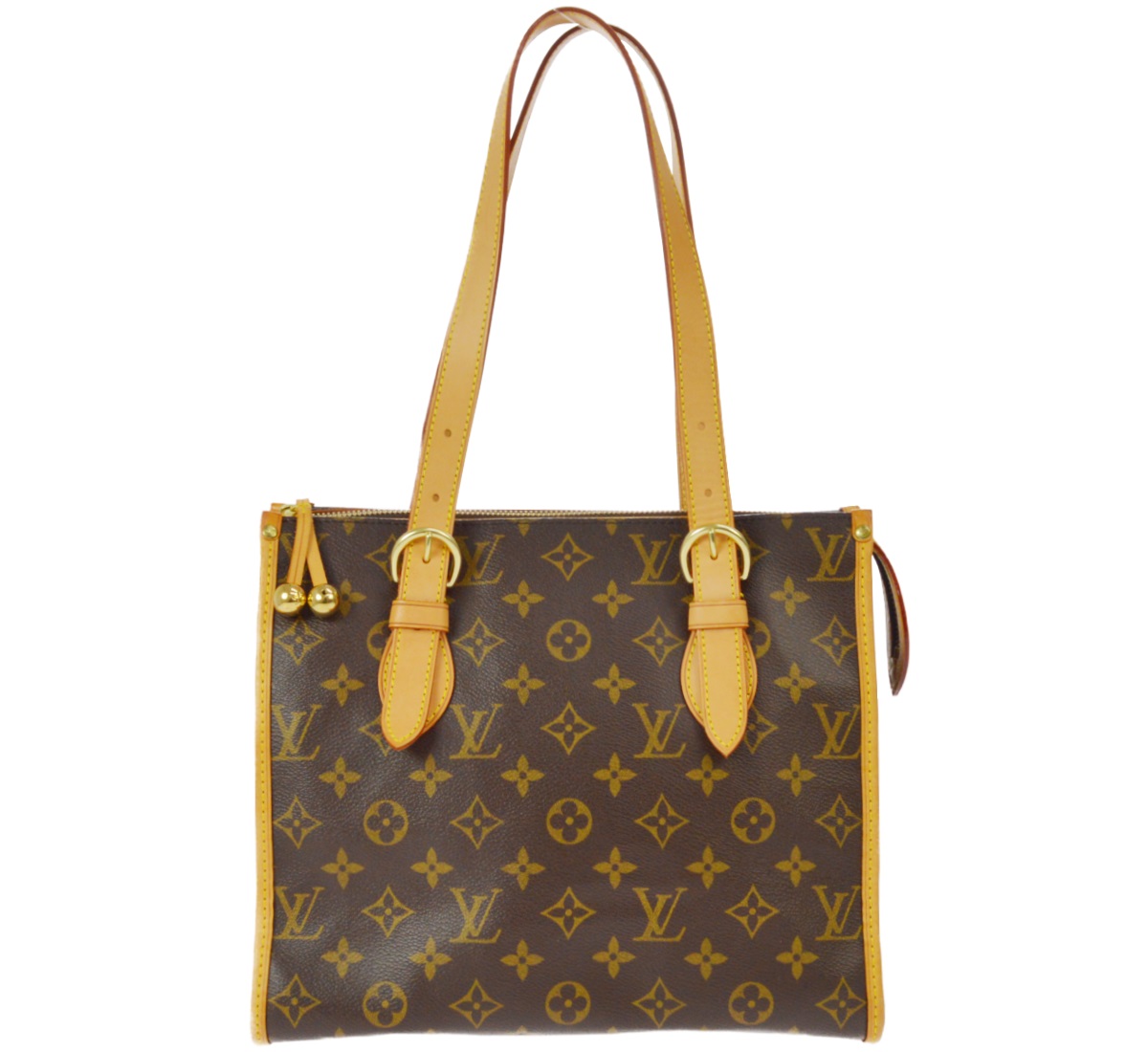 ルイ・ヴィトン モノグラム ポパンクール・オ ブラウン トートバッグ
