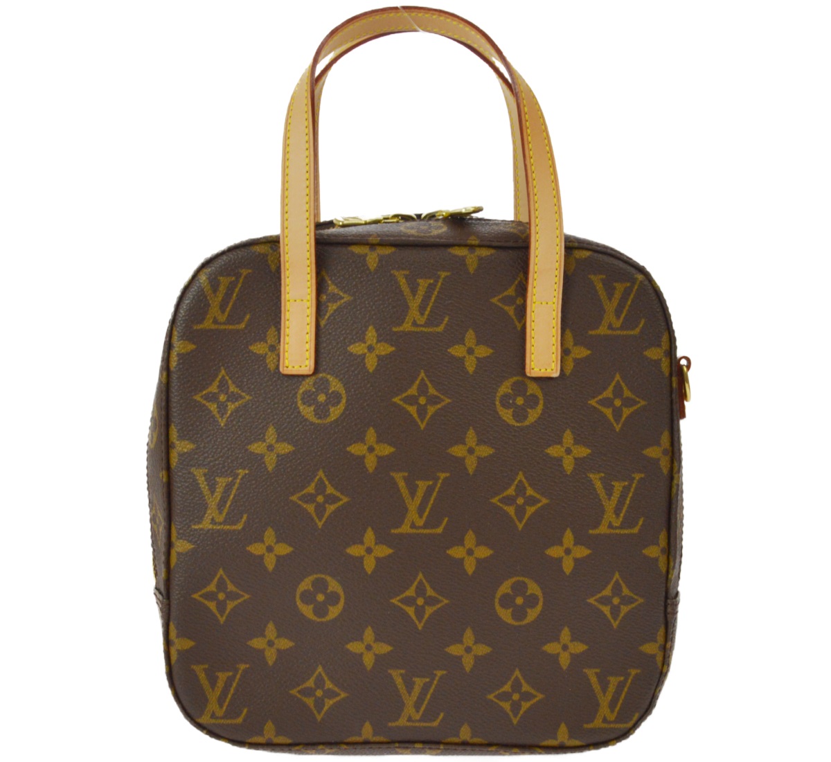 ルイ・ヴィトン モノグラム スポンティーニ ブラウン ハンドバッグ