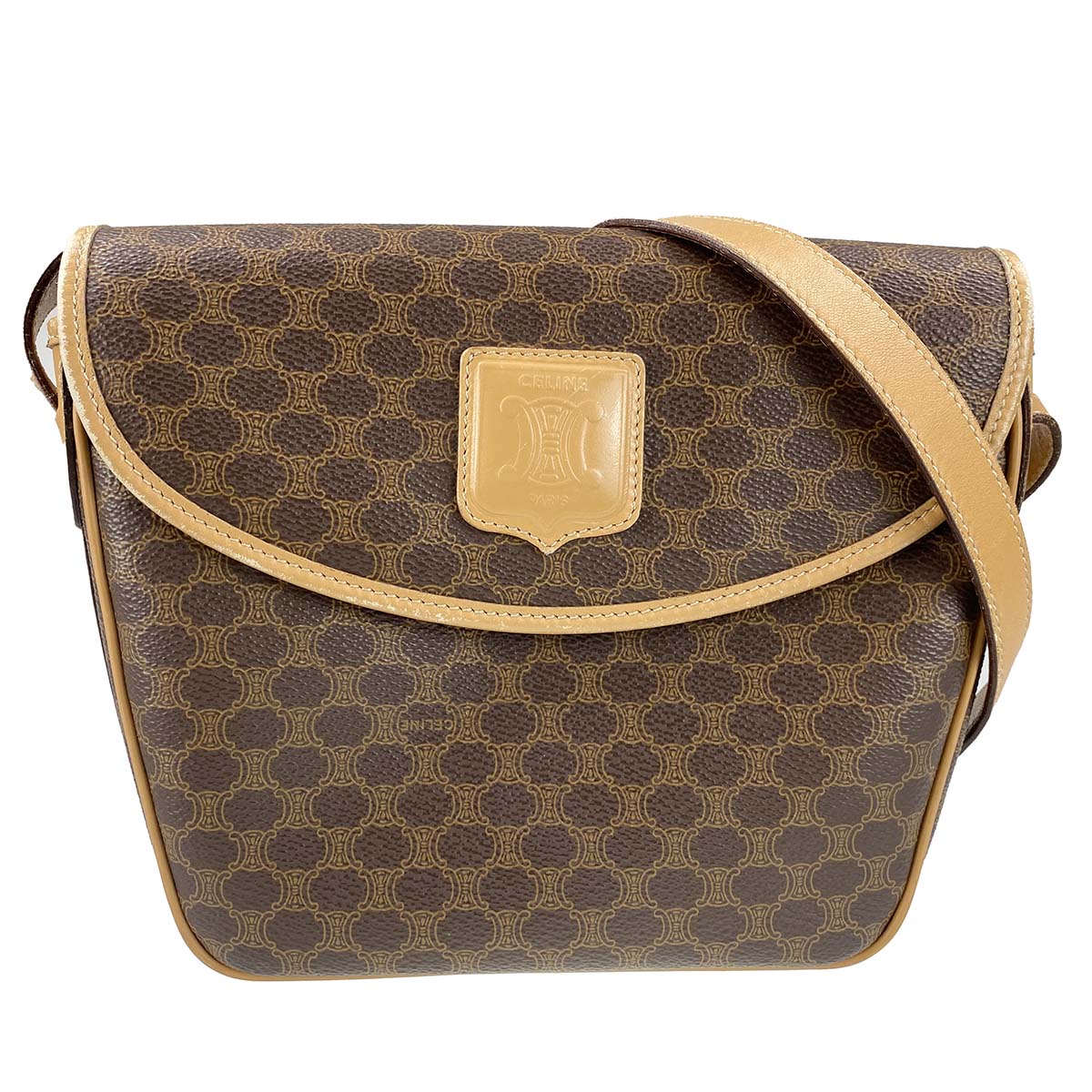 セリーヌ マカダム ショルダーバッグ