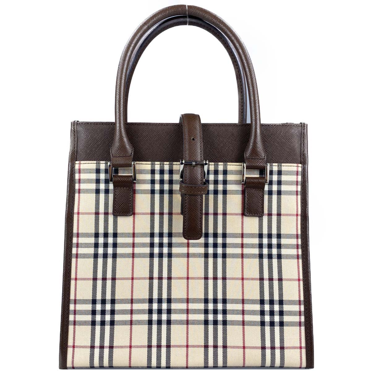 バーバリー ノバチェック トートバッグ
