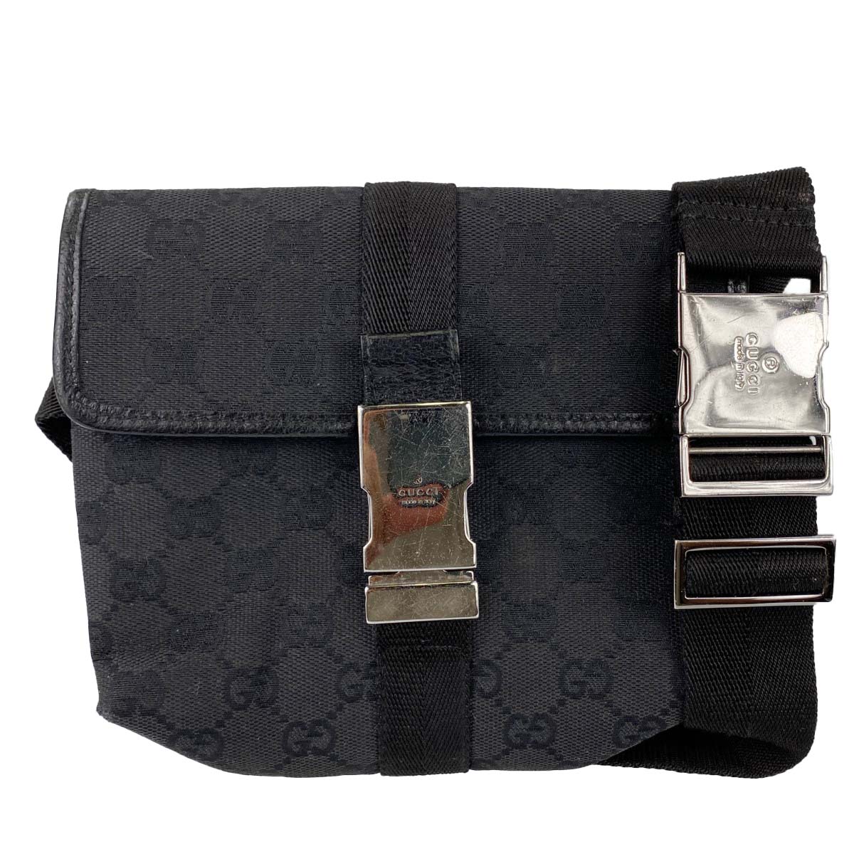 グッチ GGキャンバス ウエストバッグ