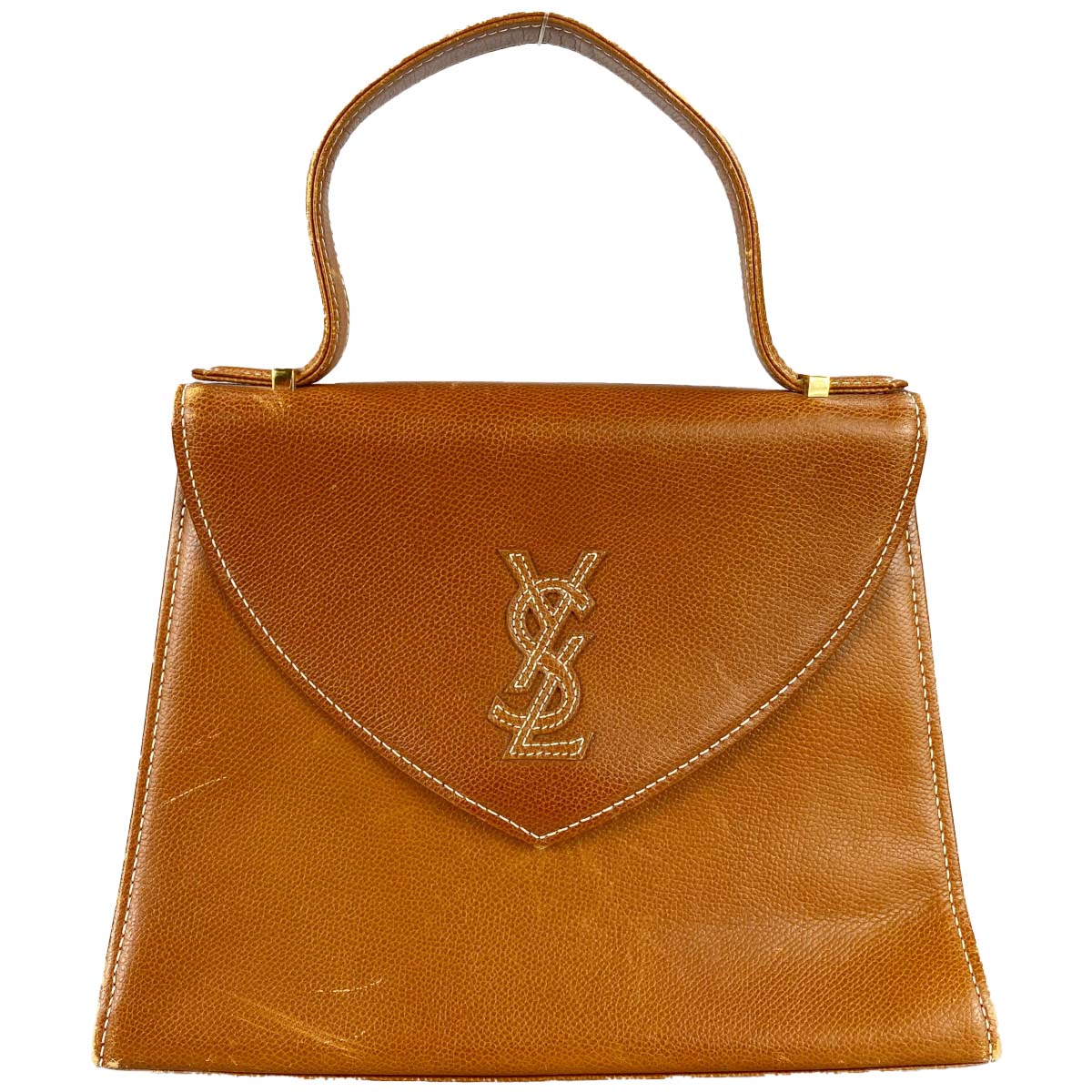 サンローラン レザー ハンドバッグ