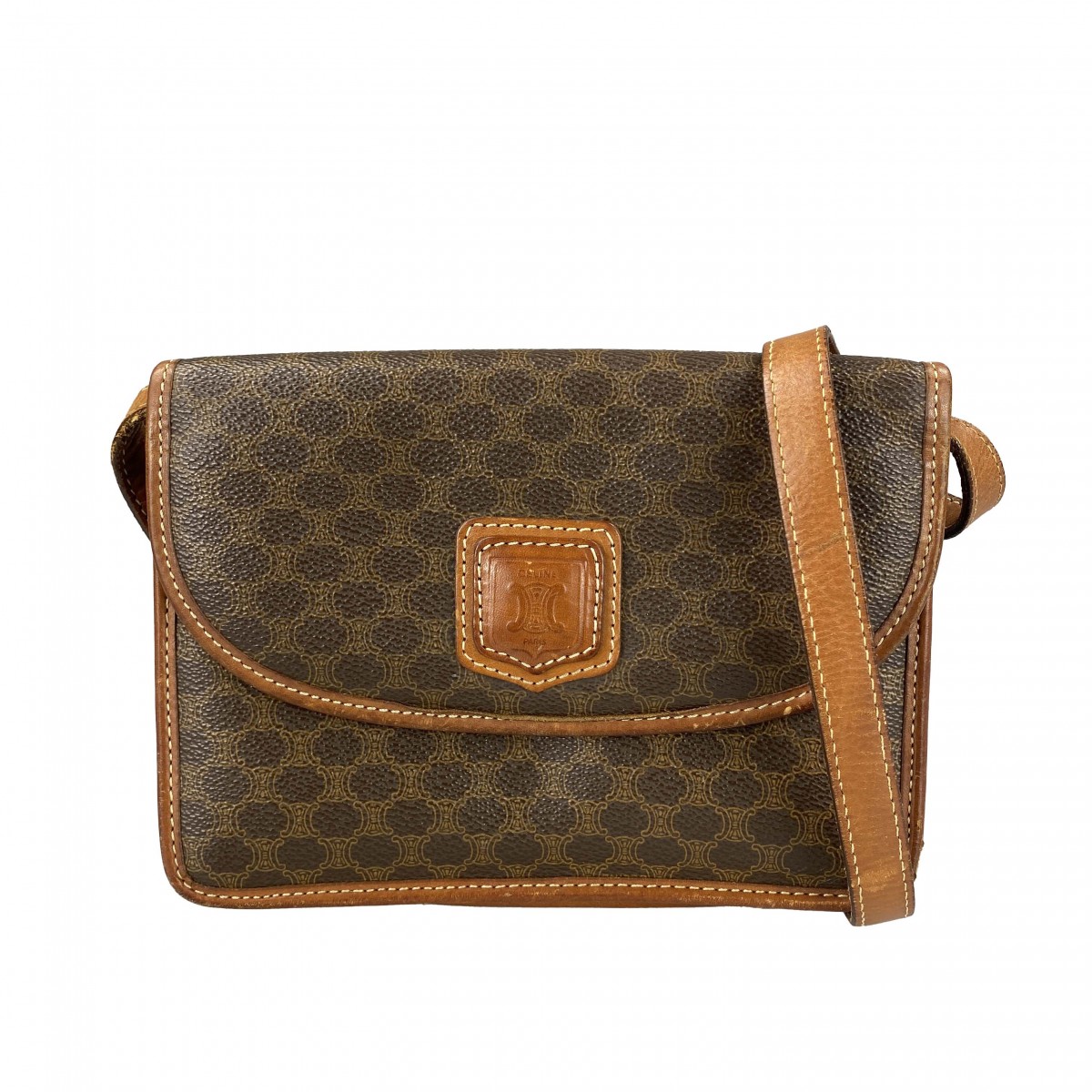 セリーヌ マカダム ショルダーバッグ