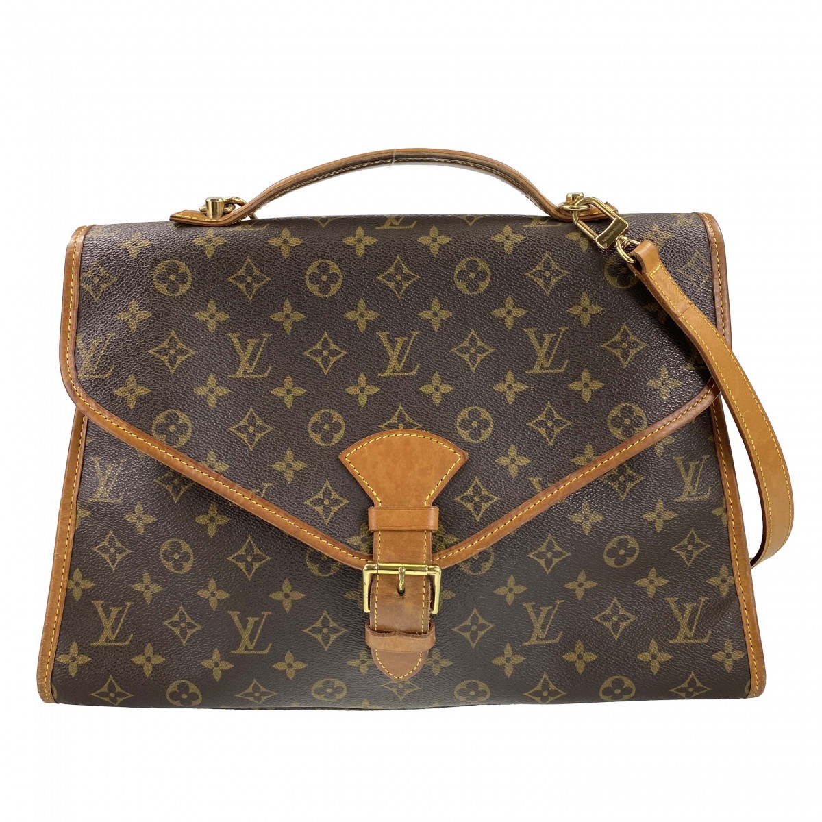 ルイ・ヴィトン モノグラム ビバリー41 ブラウン 2WAY ハンドバッグ
