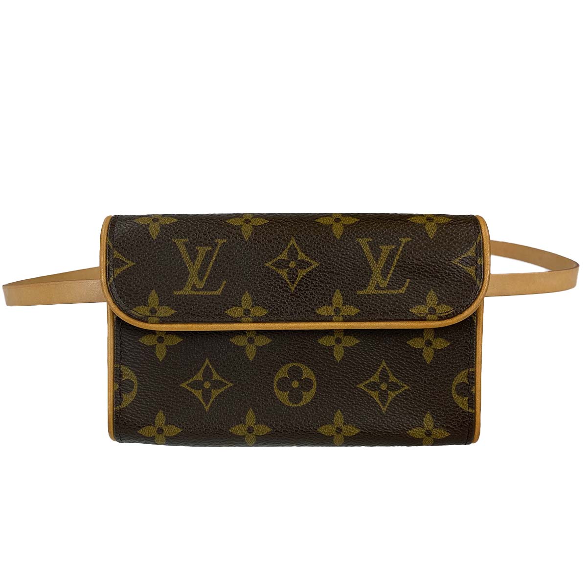 ルイ・ヴィトン モノグラム ポシェット フロランティーヌ ブラウン ウエストバッグ