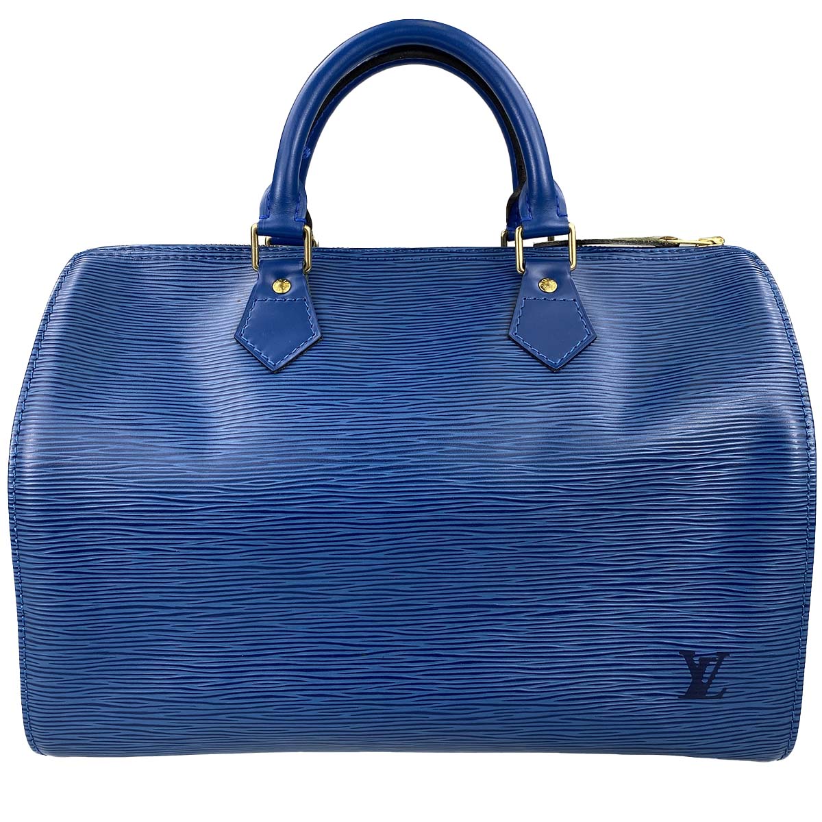 ルイ・ヴィトン エピ スピーディ30 トレドブルー ハンドバッグ