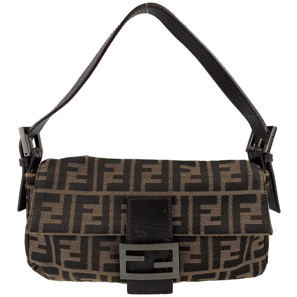 フェンディ マンマバゲット ズッカ ショルダーバッグ