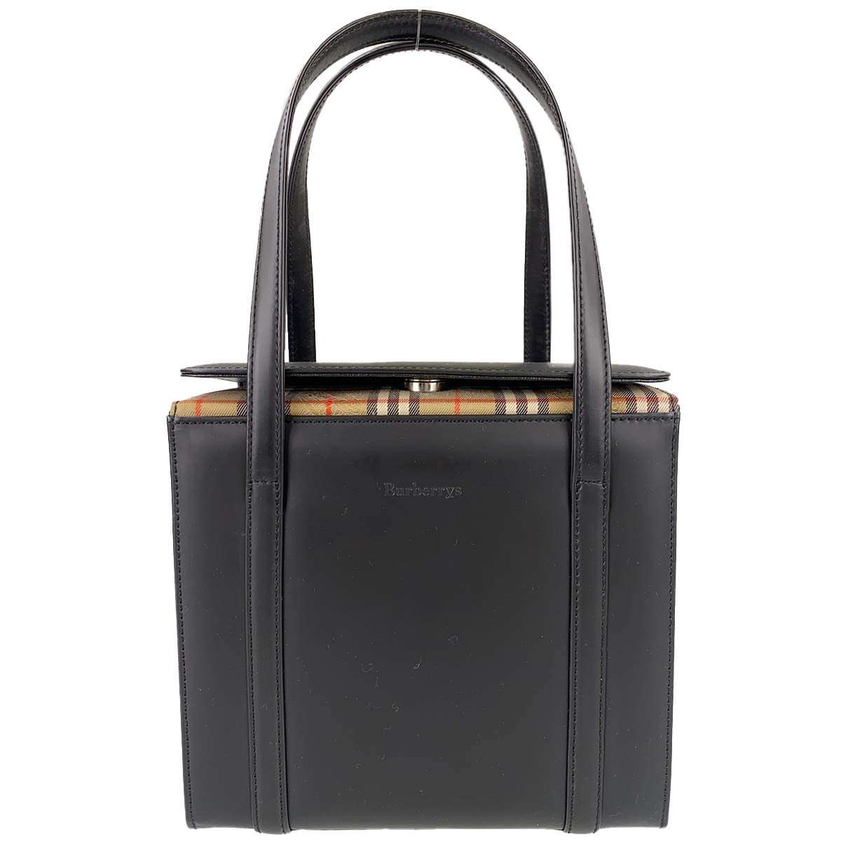 バーバリー ノバチェック ハンドバッグ