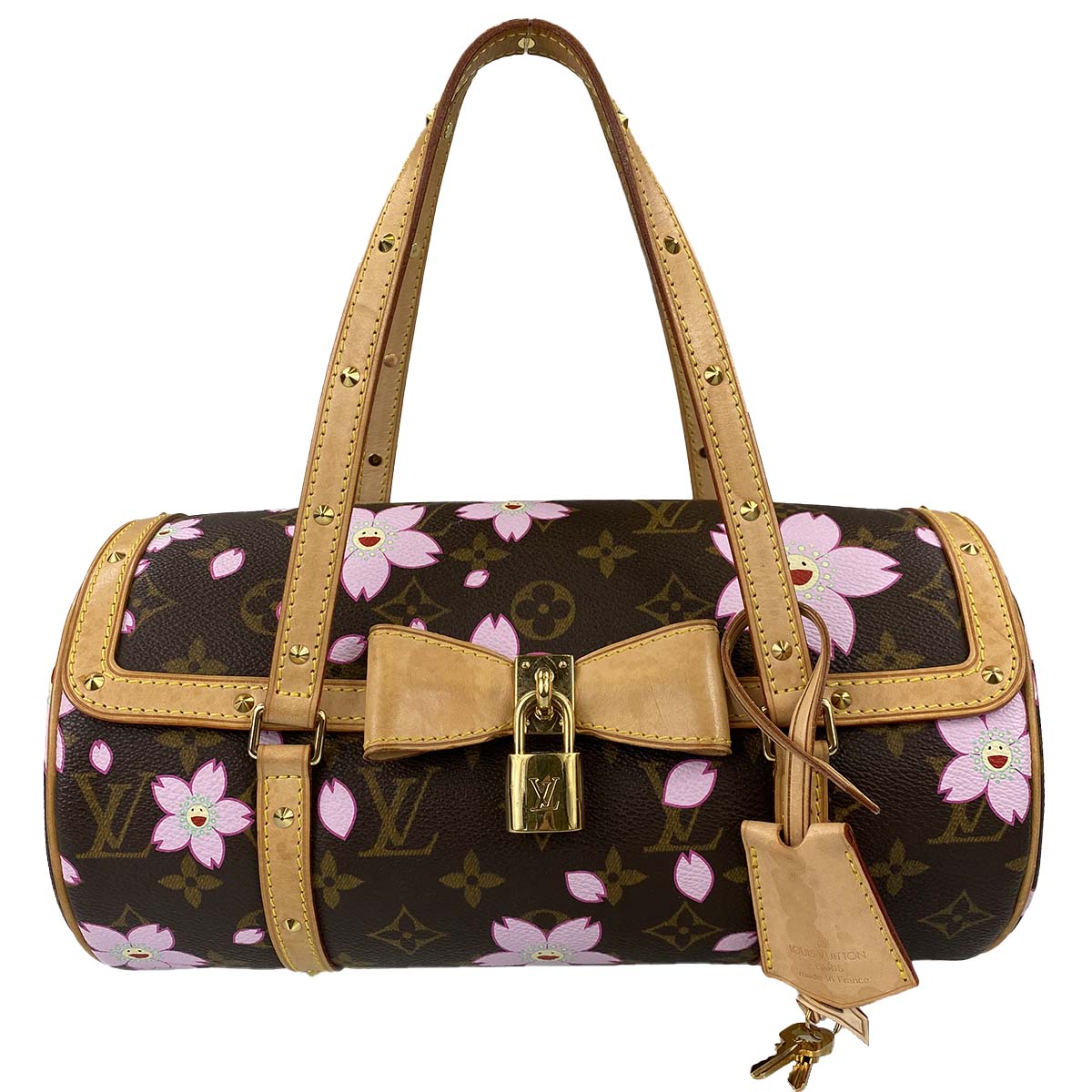 ルイ・ヴィトン モノグラム チェリーブロッサム パピヨン ハンドバッグ