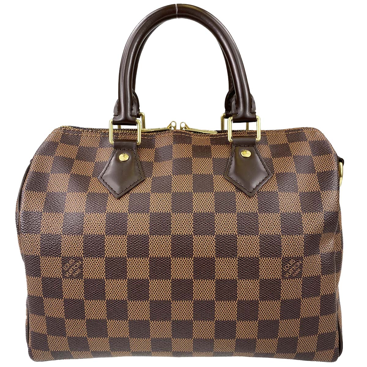 ルイ・ヴィトン ダミエ エベヌ スピーディ25 ブラウン ハンドバッグ