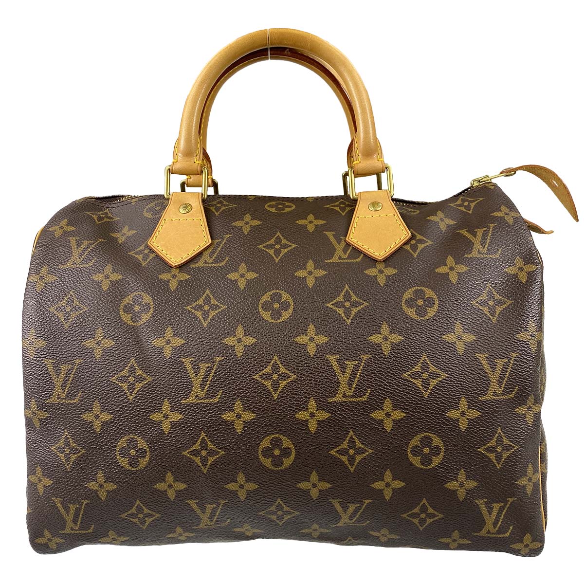 ルイ・ヴィトン モノグラム スピーディ30 ブラウン ハンドバッグ