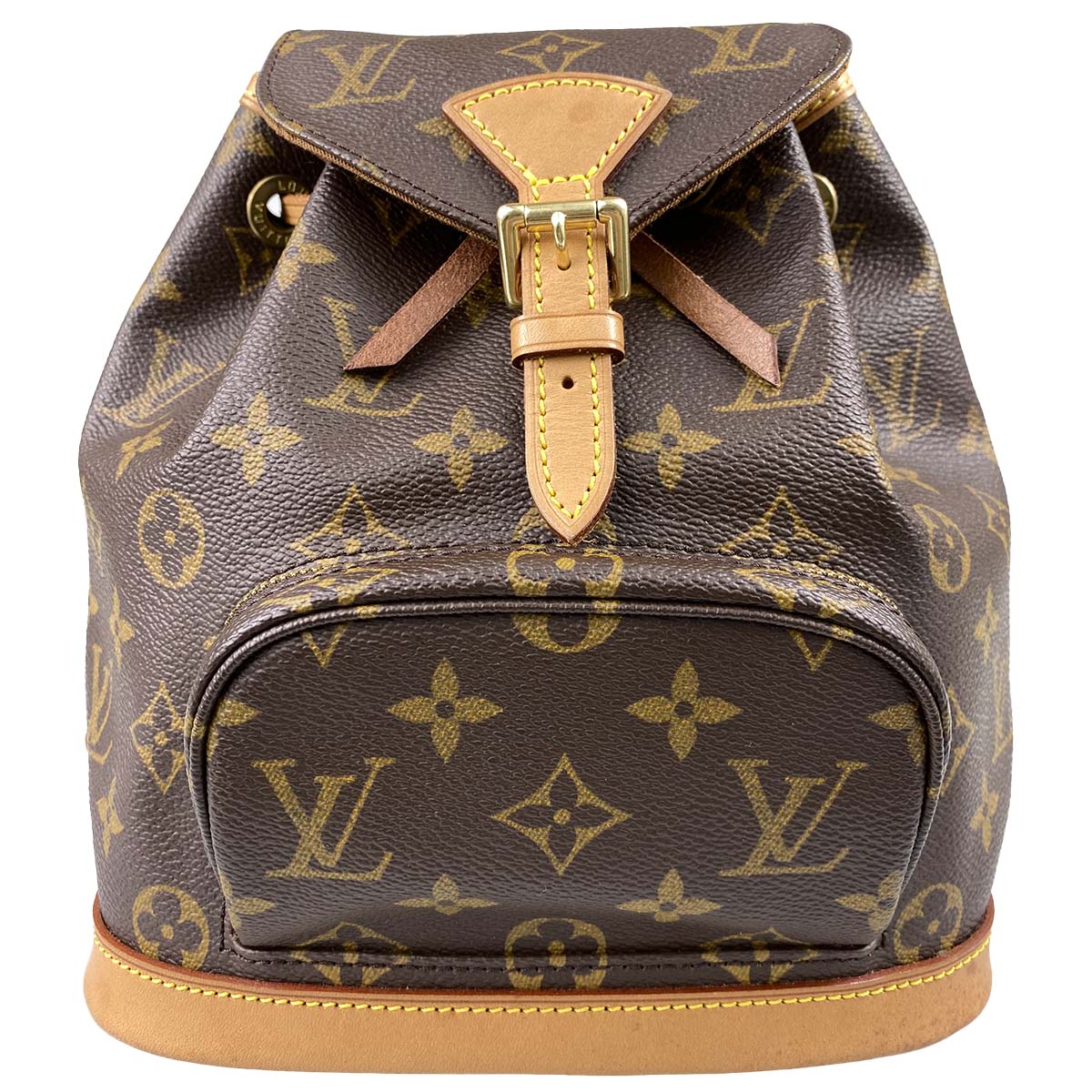 ルイ・ヴィトン モノグラム ミニモンスリ ブラウン リュック