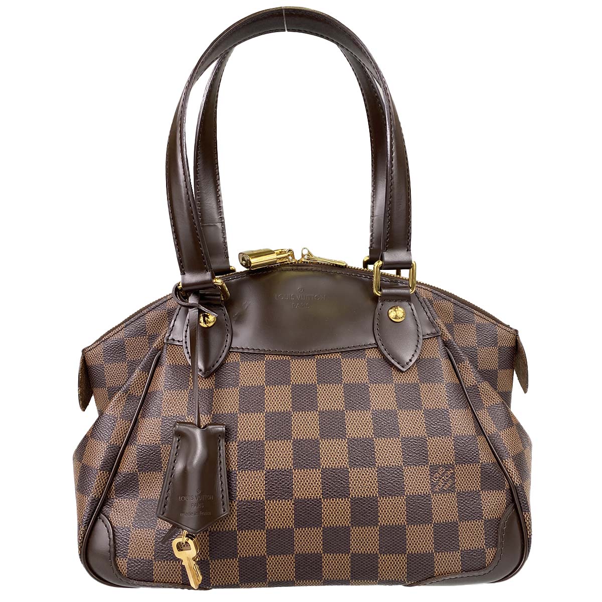 ルイ・ヴィトン ダミエ エベヌ ヴェローナPM ブラウン ハンドバッグ