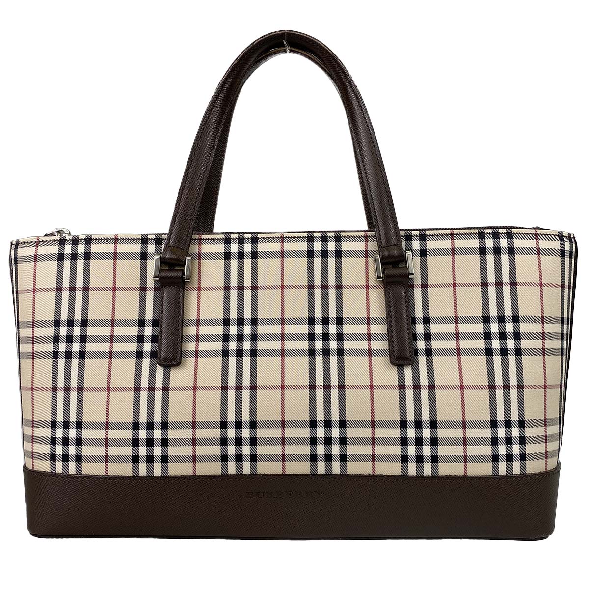 バーバリー ノバチェック トートバッグ