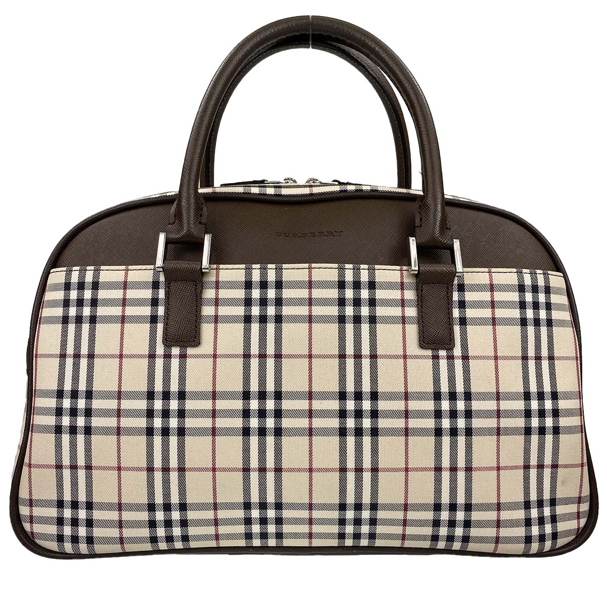 バーバリー ノバチェック ハンドバッグ