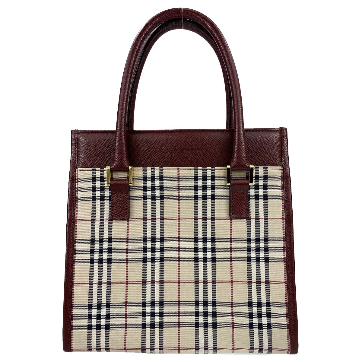 バーバリー ノバチェック ハンドバッグ