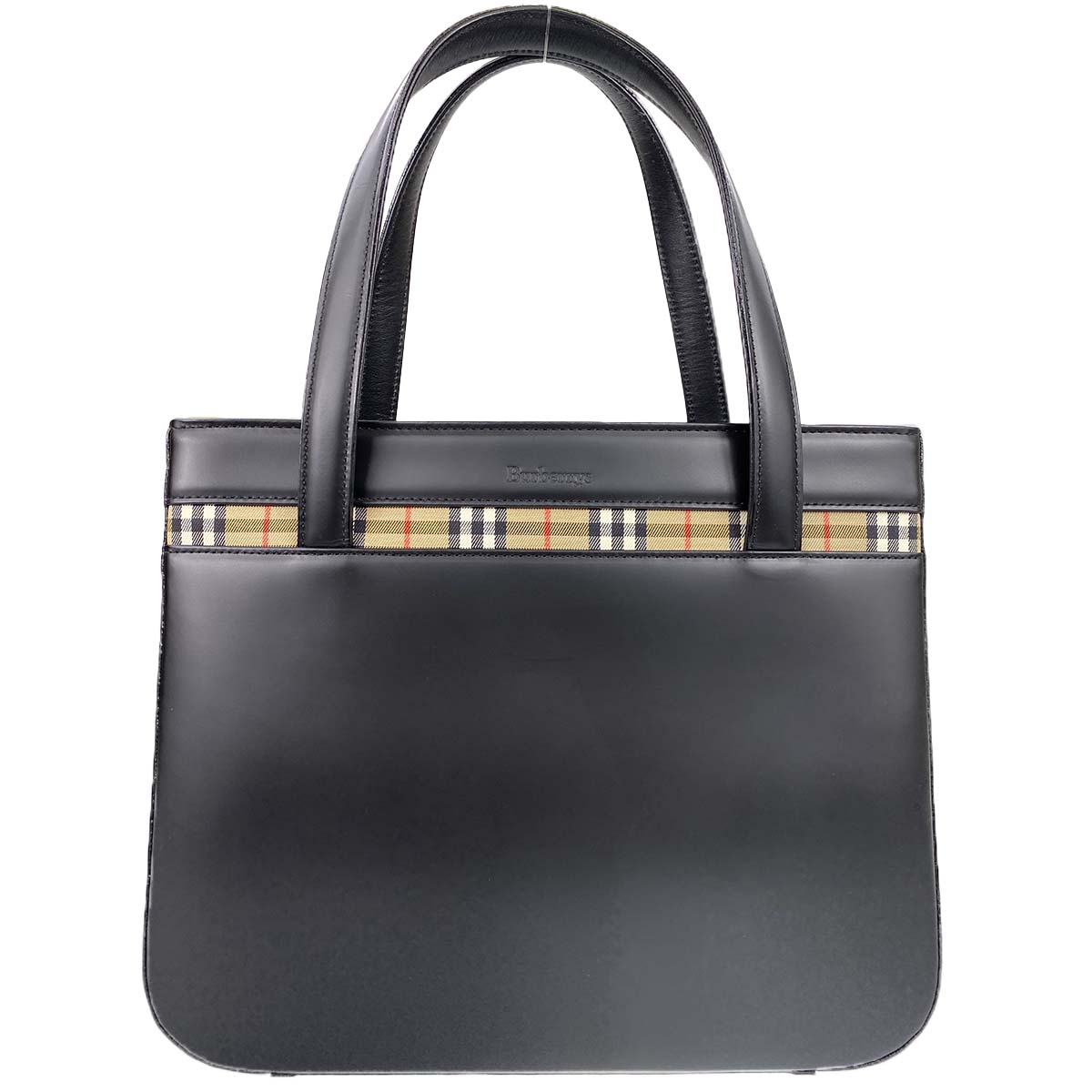バーバリー ノバチェック ハンドバッグ
