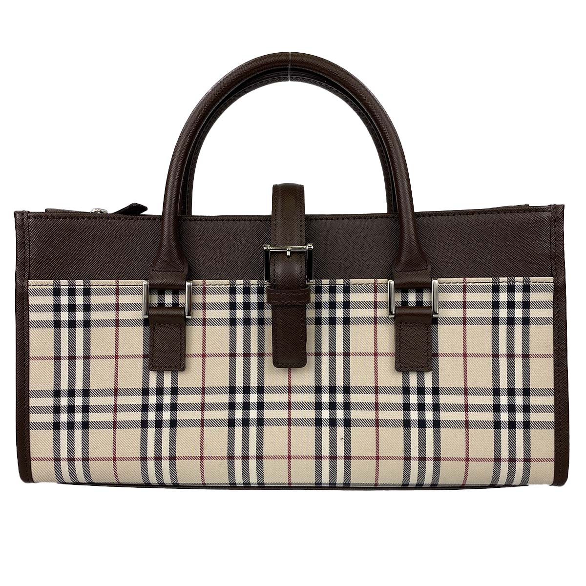 バーバリー ノバチェック ハンドバッグ