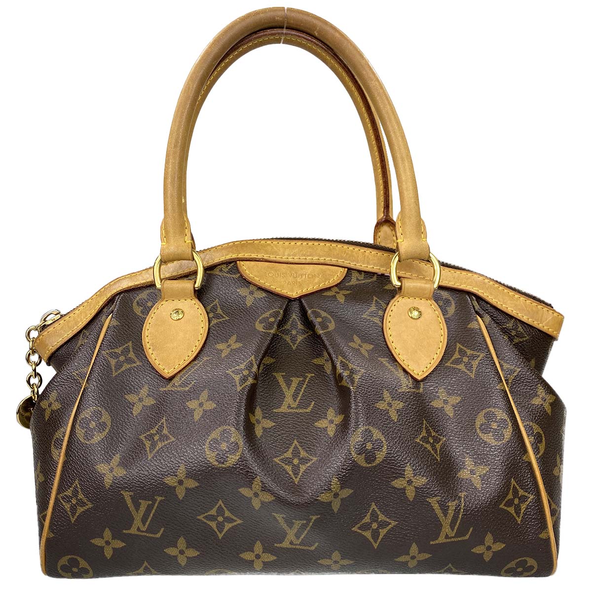 ルイ・ヴィトン モノグラム ティヴォリPM ブラウン ハンドバッグ