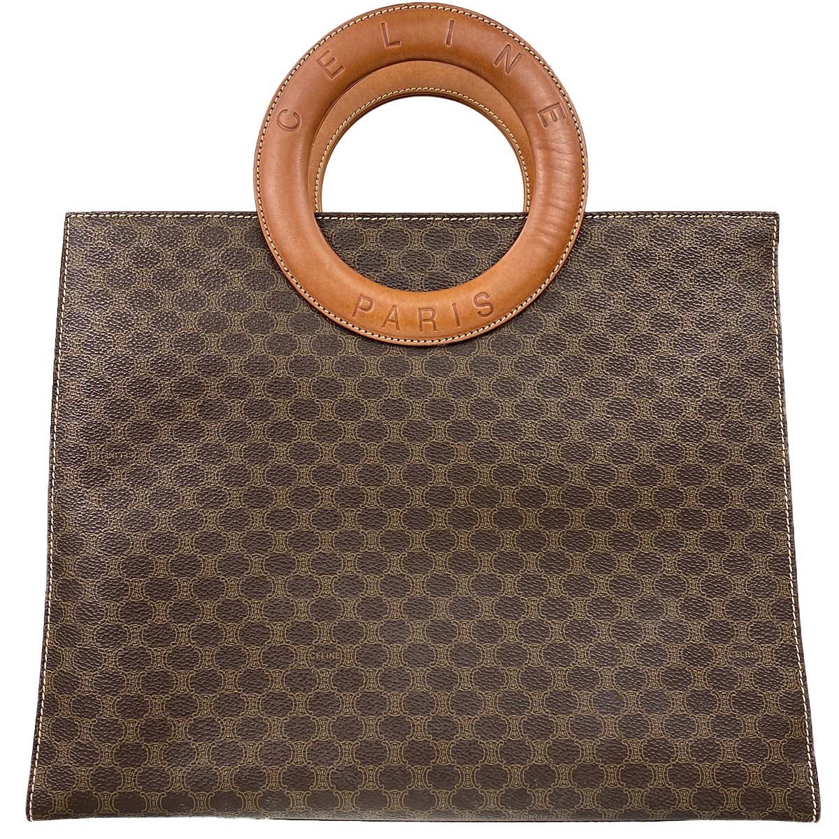 セリーヌ マカダム サークル ハンドバッグ