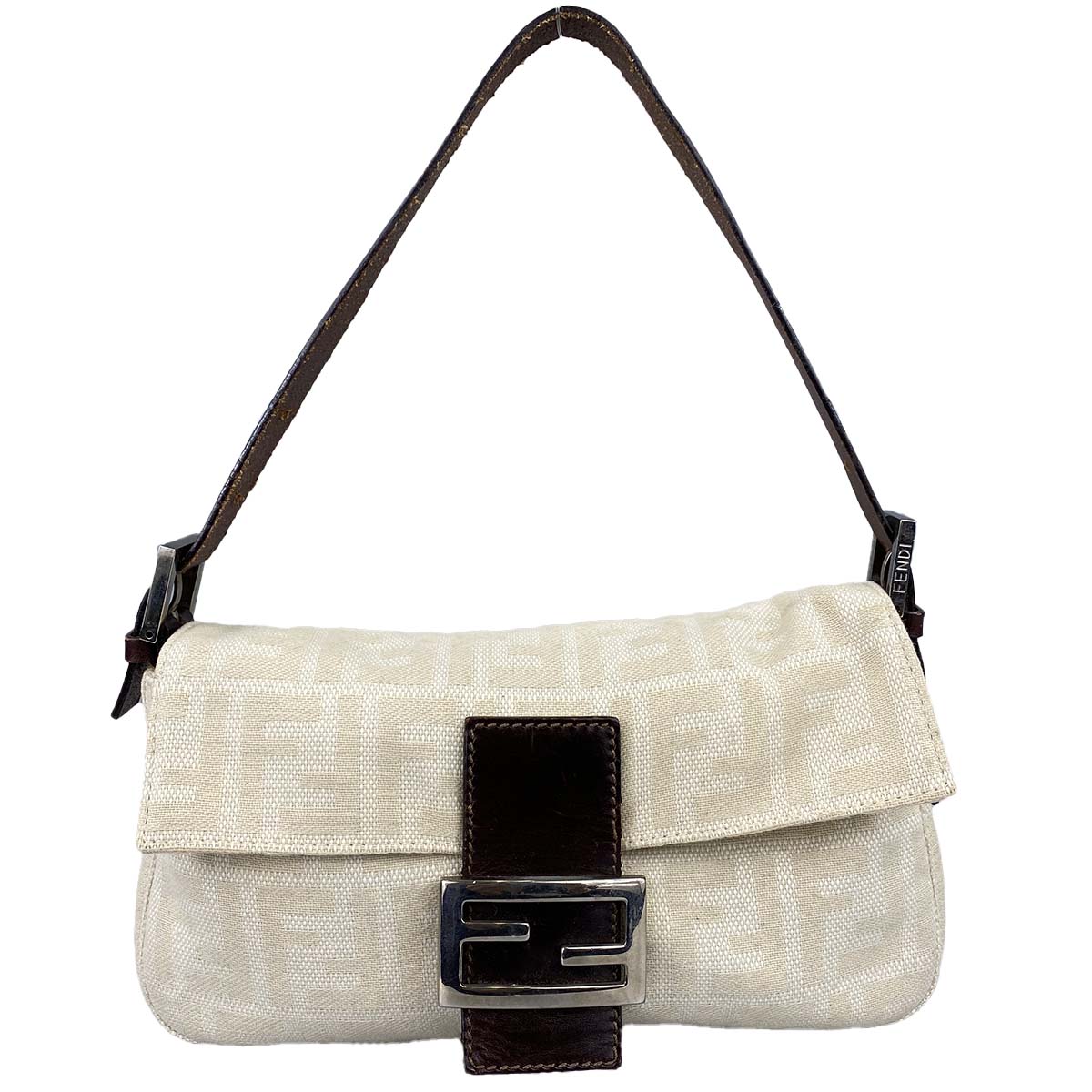 フェンディ マンマバゲット ズッカ ショルダーバッグ