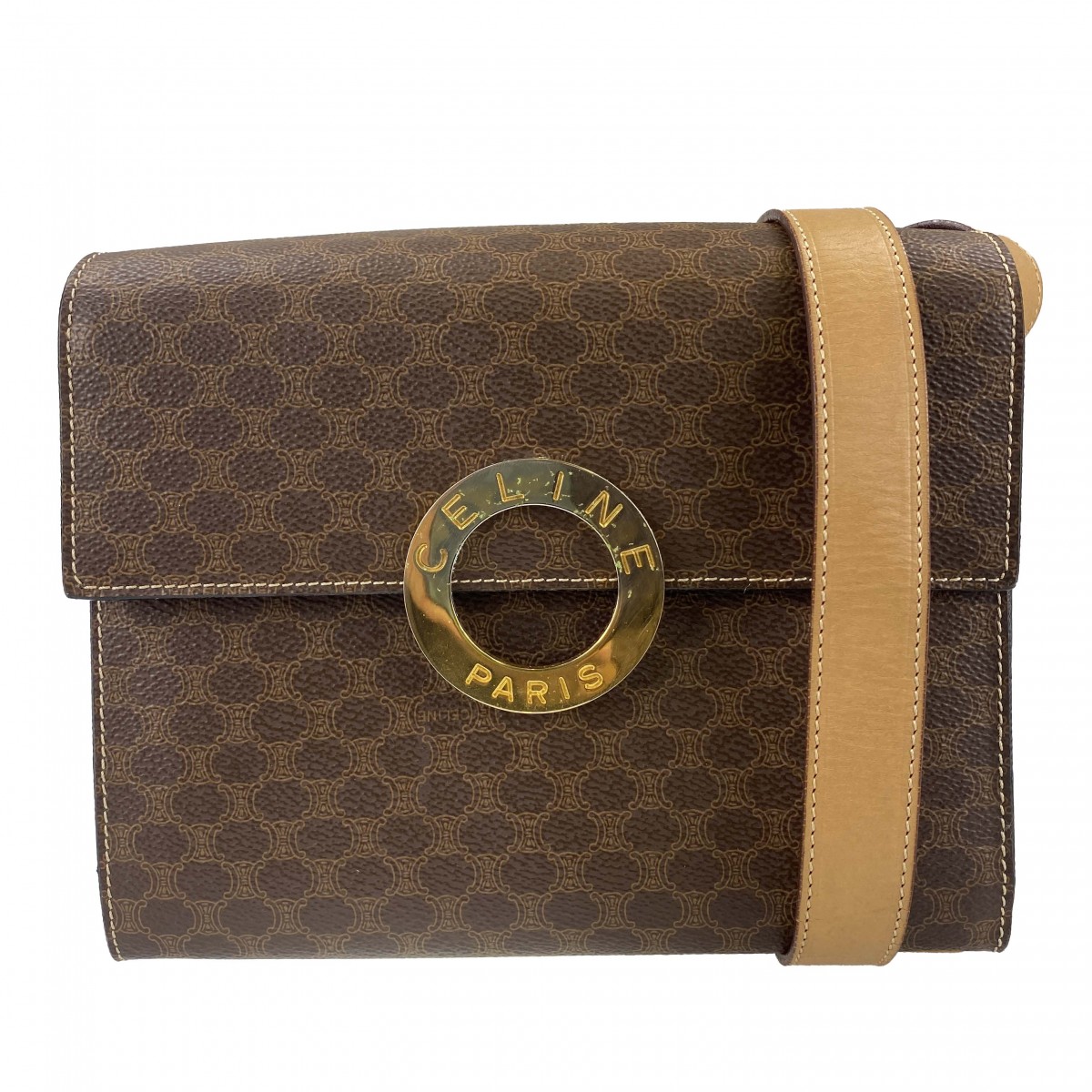 セリーヌ マカダム ショルダーバッグ