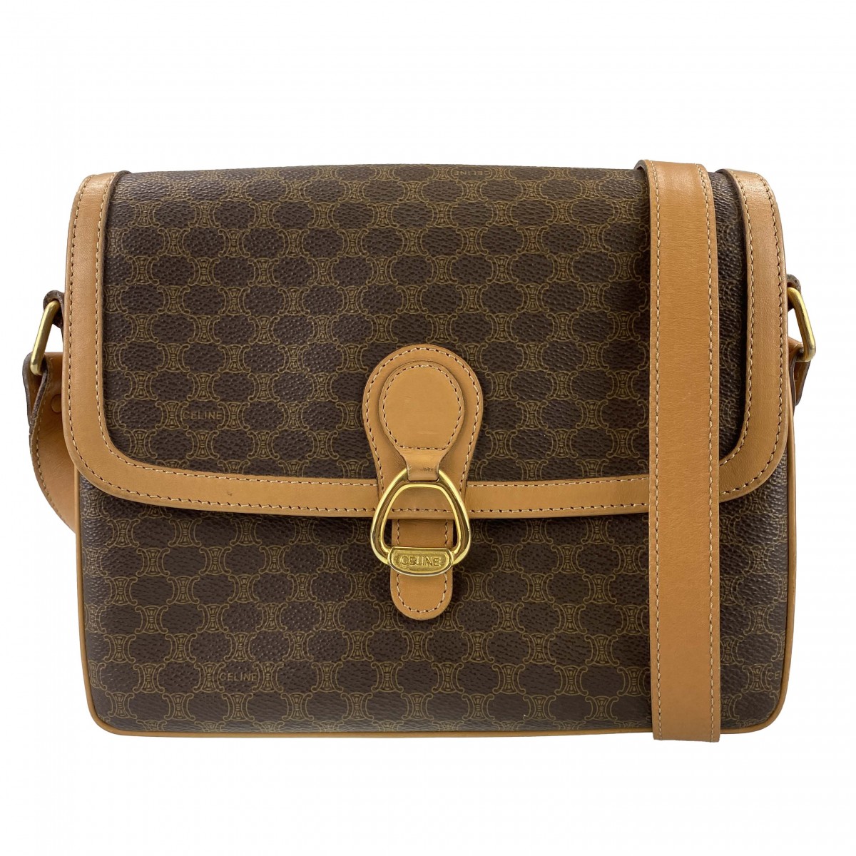 セリーヌ マカダム ショルダーバッグ