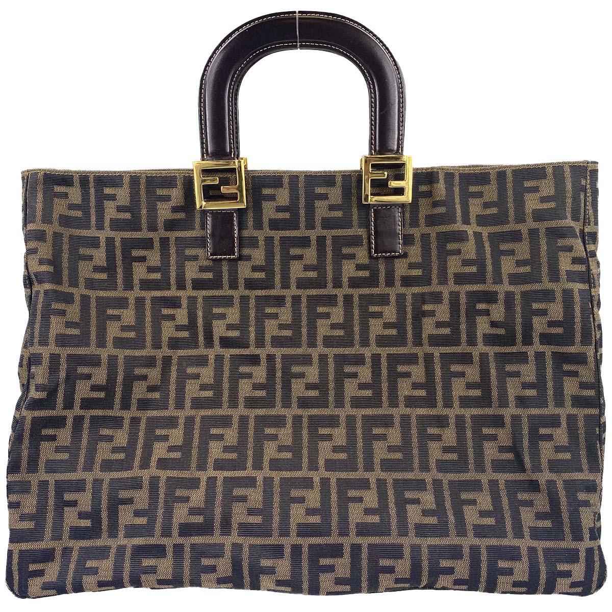 フェンディ ズッカ ハンドバッグ