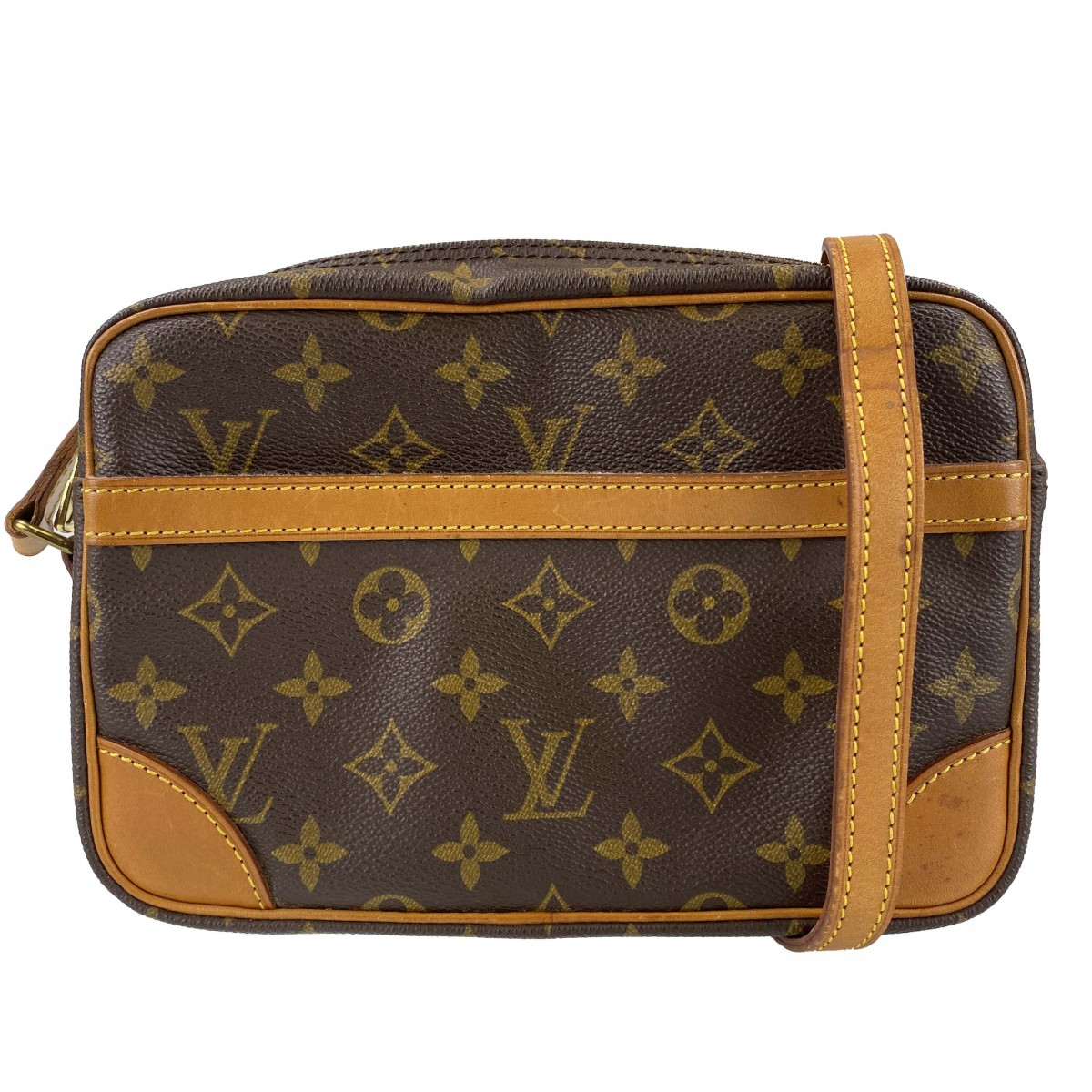 ルイ・ヴィトン モノグラム トロカデロ23 ブラウン ショルダーバッグ
