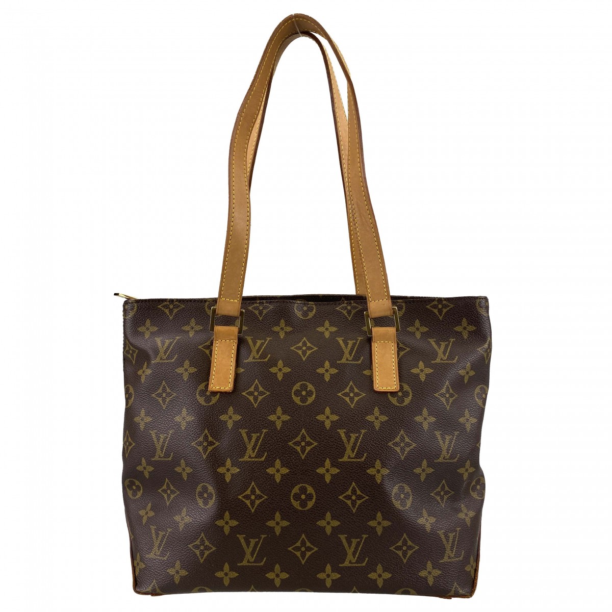 ルイ・ヴィトン モノグラム カバ ピアノ ブラウン トートバッグ