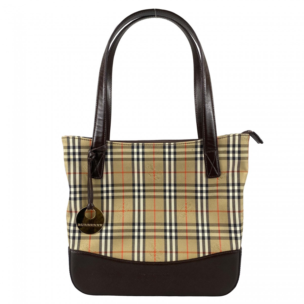 バーバリー ノバチェック トートバッグ