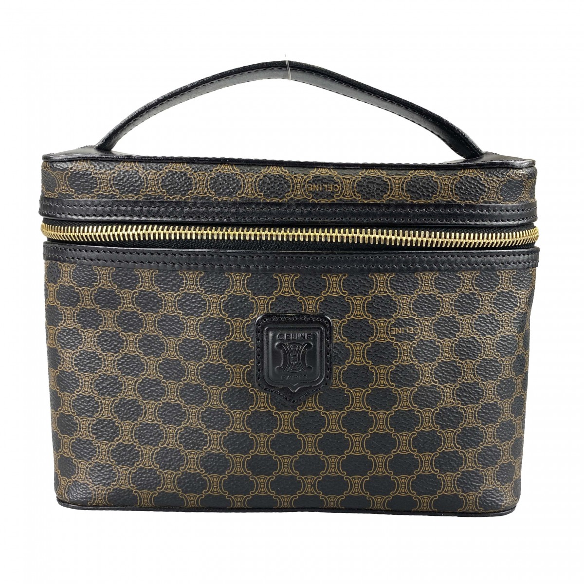 セリーヌ マカダム バニティ ハンドバッグ