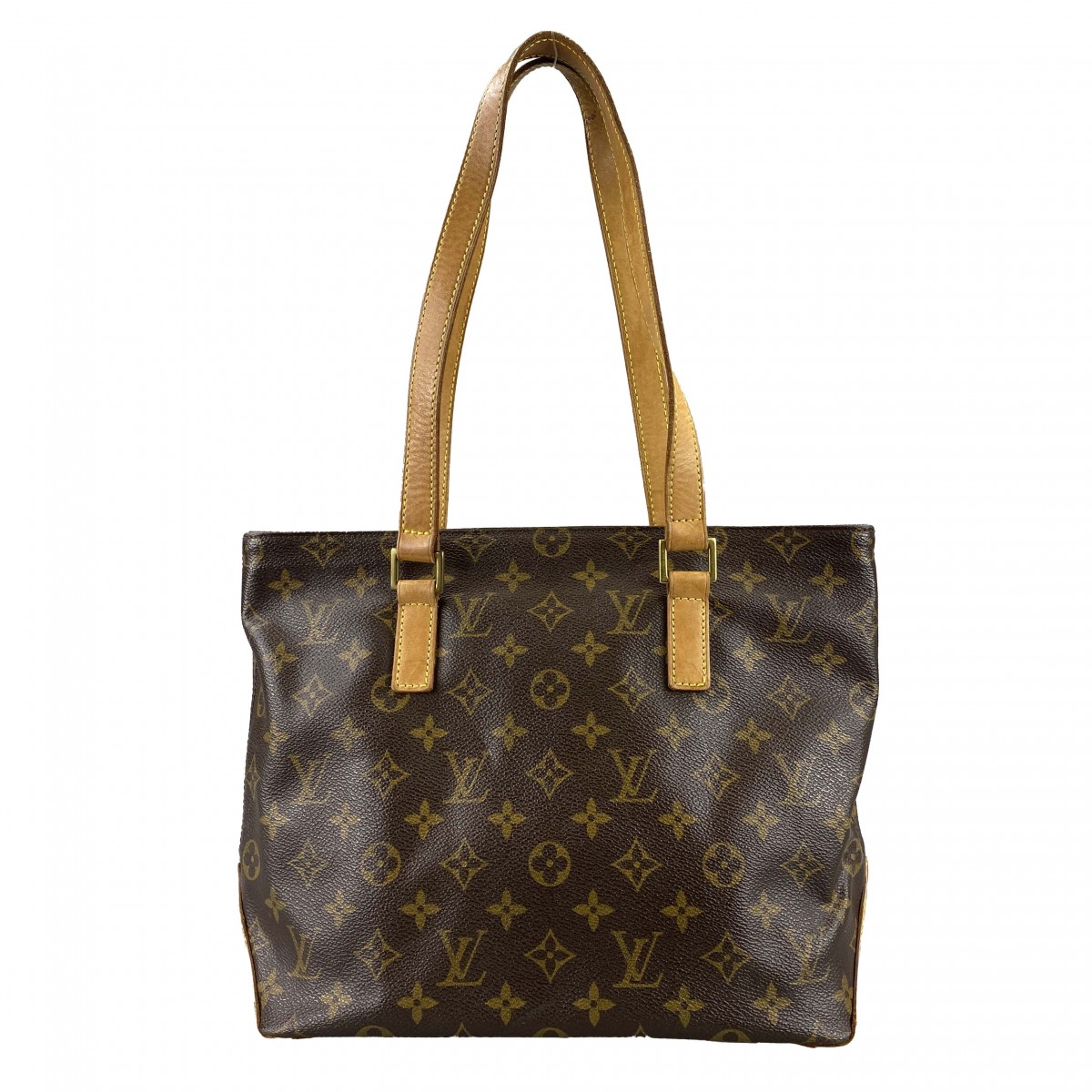 ルイ・ヴィトン モノグラム カバ ピアノ ブラウン トートバッグ