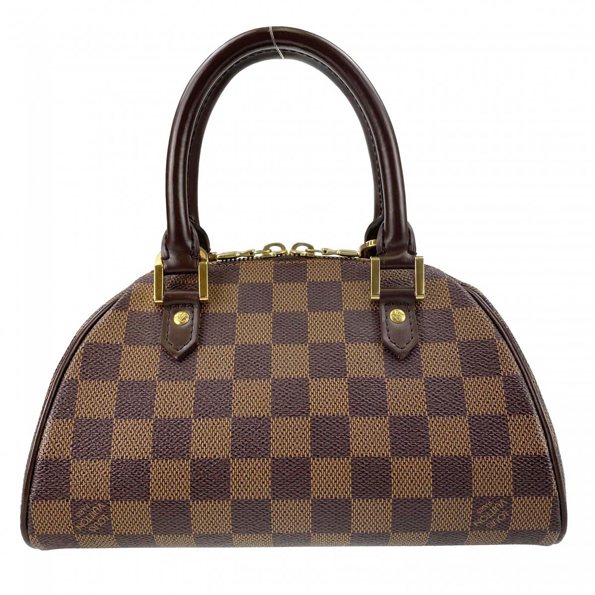 ルイ・ヴィトン ダミエ エベヌ リベラ ミニ ブラウン ハンドバッグ