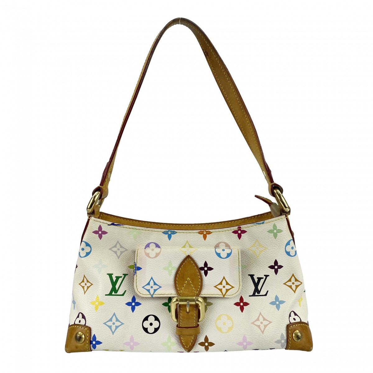 ルイ・ヴィトン モノグラム マルチカラー エライザ ブロン ショルダーバッグ