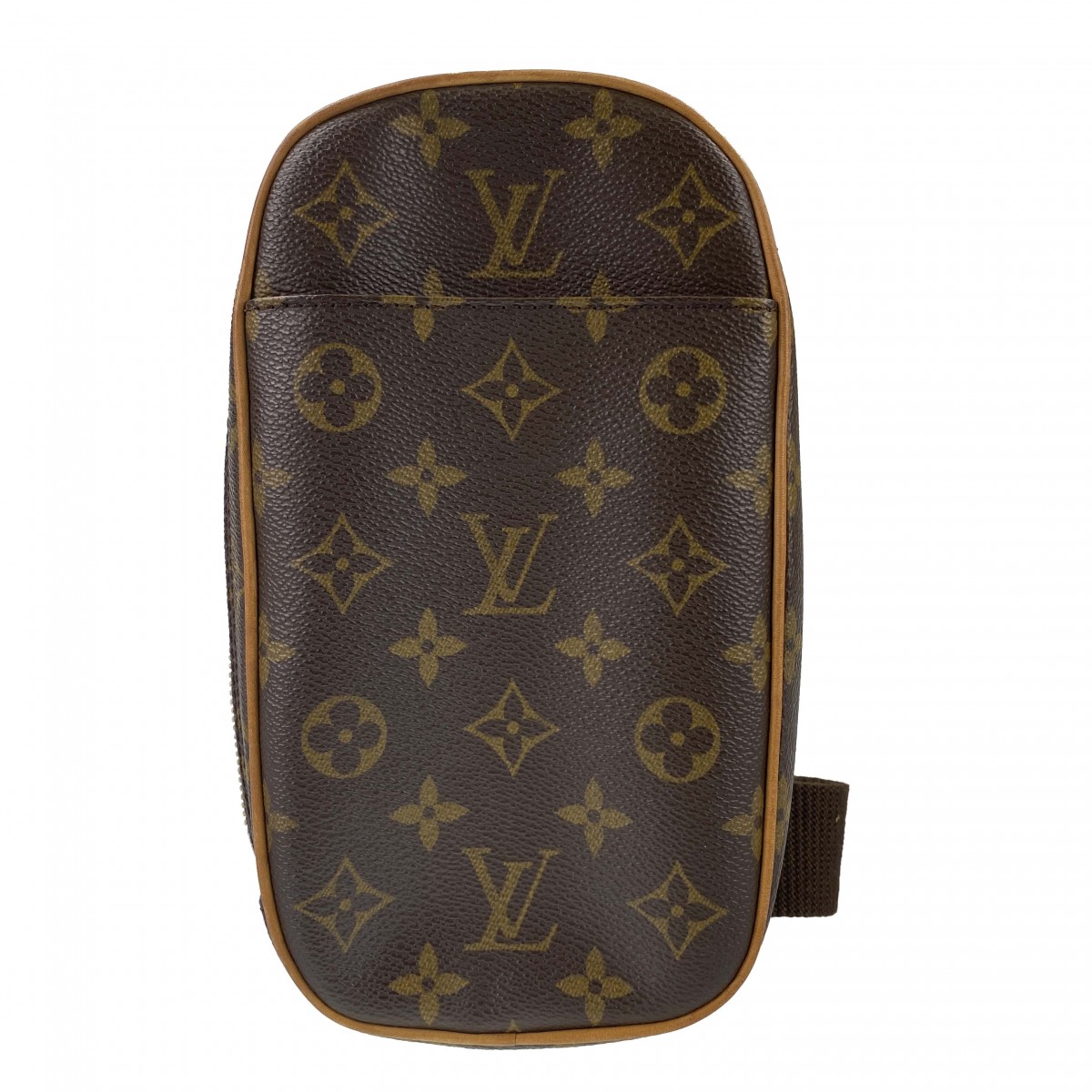 ルイ・ヴィトン モノグラム ポシェット ガンジュ ブラウン ボディバッグ