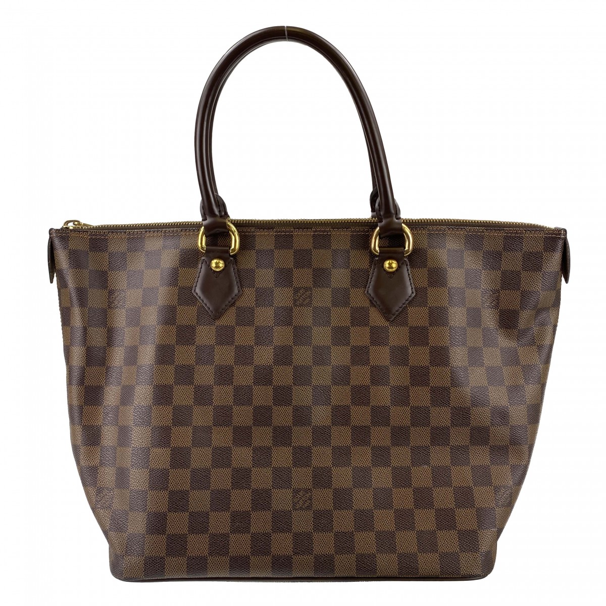 ルイ・ヴィトン ダミエ エベヌ サレヤMM ブラウン トートバッグ