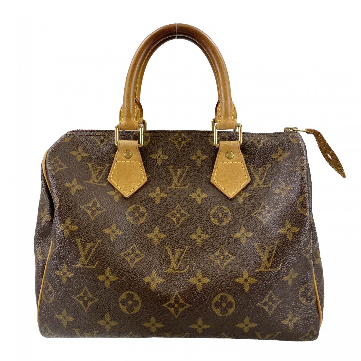 ルイ・ヴィトン モノグラム スピーディ25 ブラウン ハンドバッグ