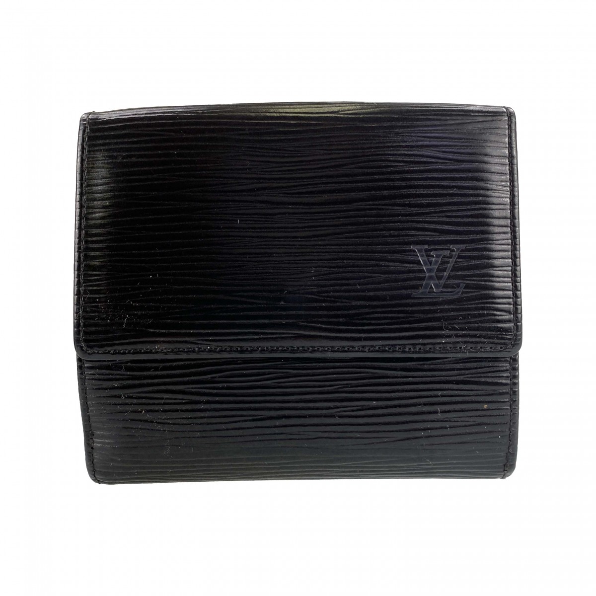ルイ・ヴィトン エピ ポルト モネ ビエ カルトクレディ ノワール  財布