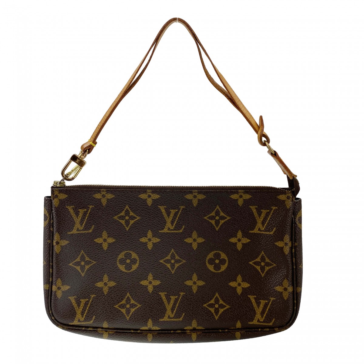 ルイ・ヴィトン モノグラム ポシェット アクセソワール ブラウン ポーチ