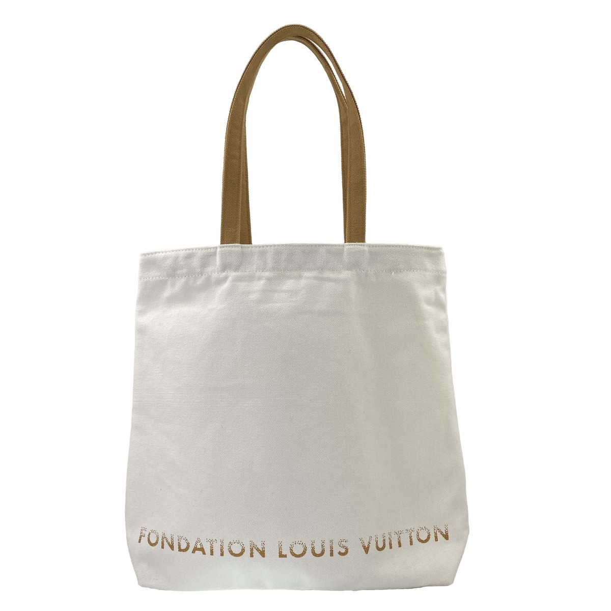 ルイ・ヴィトン フォンダシオン FLV美術館限定 ホワイトトートバッグ