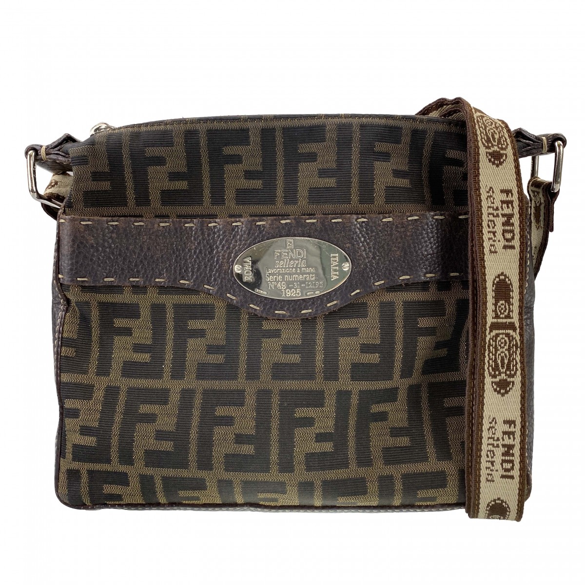 フェンディ ズッカ セレリア ショルダーバッグ