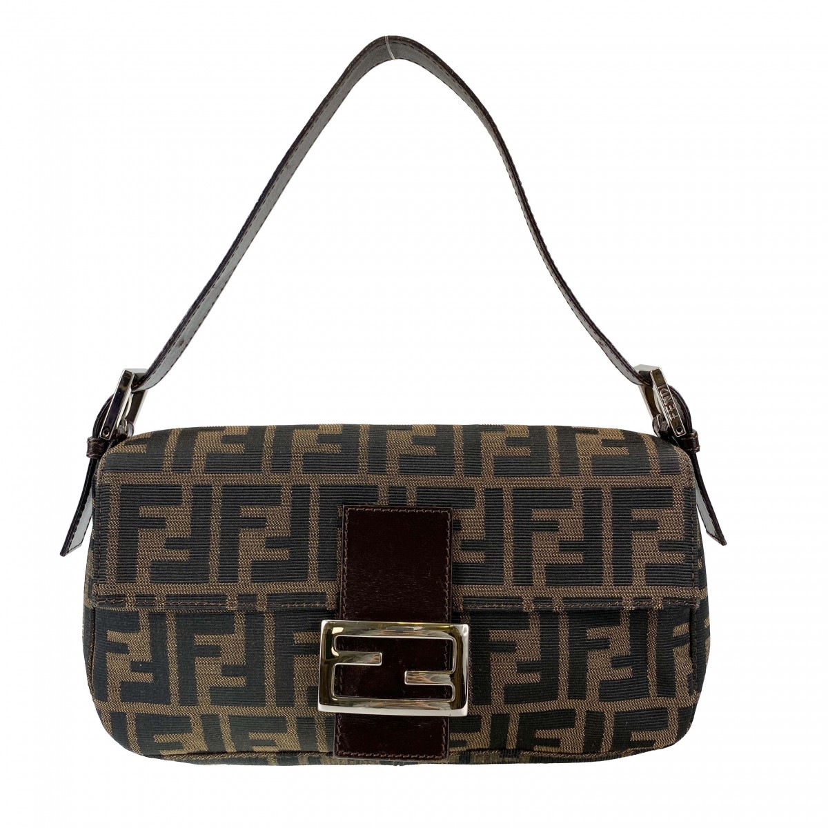 フェンディ マンマバゲット ズッカ ショルダーバッグ