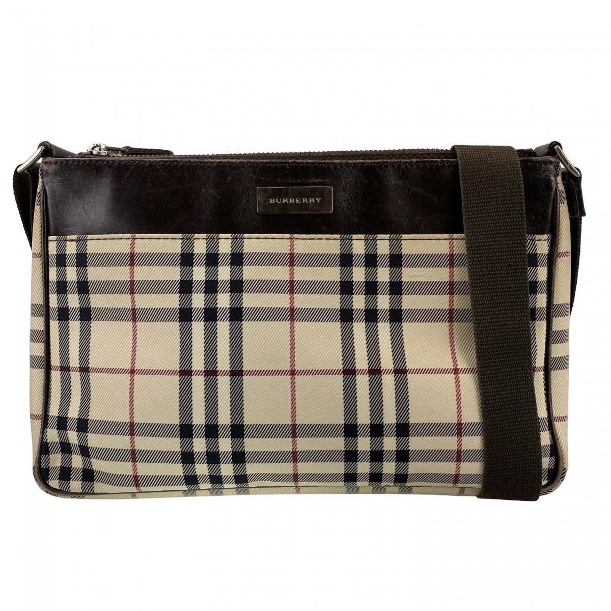 バーバリー ノバチェック ショルダーバッグ